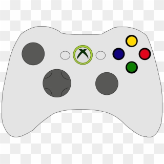Xbox Clipart Xbox Remote - Xbox Controller Drawing Easy, HD Png Download