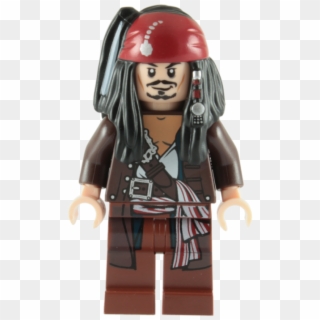 Lego Captain Jack Sparrow Minifigure, HD Png Download