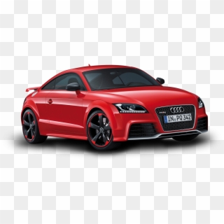 Red Sports Audi - Red Car Png, Transparent Png