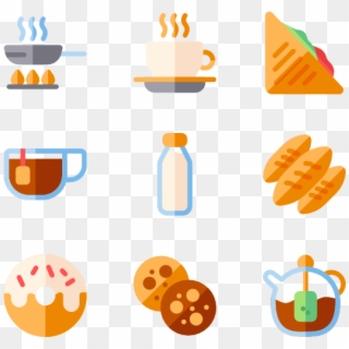 Breakfast - Transparent Background Breakfast Icon, HD Png Download