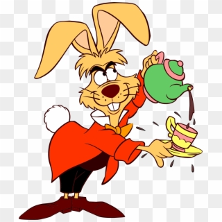 Disney Alice In Wonderland March Hare Download - Alice In Wonderland Rabbit Characters, HD Png Download