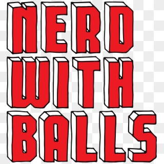 Nerd With Balls - Illustration, HD Png Download