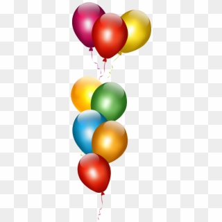Source - - Balloons Birthday Gift Png, Transparent Png