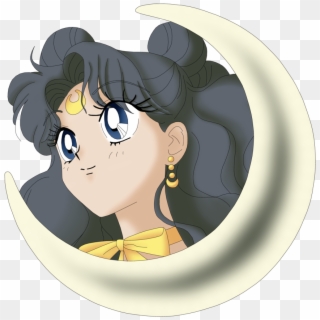 Sailor Senshi Images Human Luna Hd Wallpaper And Background - Crescent Moon Sailor Moon Png, Transparent Png