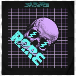 Rare Orlando Bandana - Skull, HD Png Download