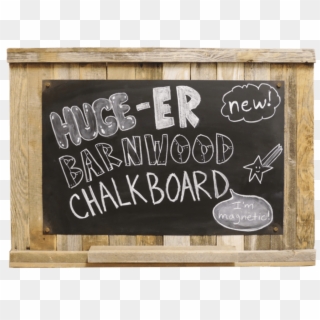 20″ X 30″ Rustic Barnwood Chalkboard - Blackboard, HD Png Download