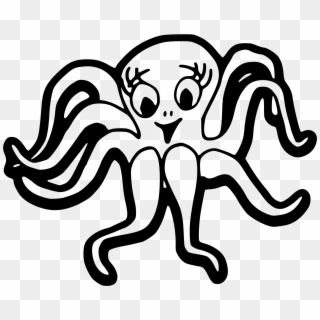 This Free Icons Png Design Of Octopus Remixed, Transparent Png