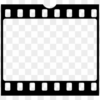 Film Reel Picture Frame Clip Art - Movie Film Clipart, HD Png Download