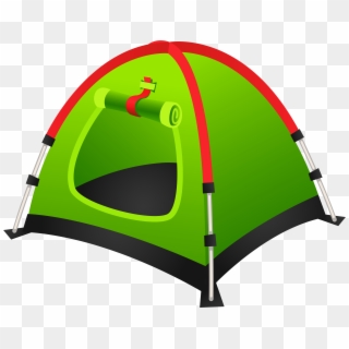 Tourist Green Tent Png Clipart Image, Transparent Png