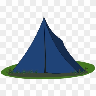Blue Tent - Blue Tent Clipart, HD Png Download