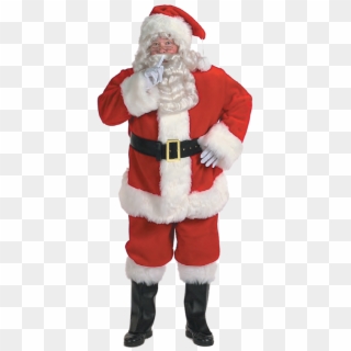 Catch Santa Claus In My House For Christmas Messages - Santa Claus Suit Png, Transparent Png