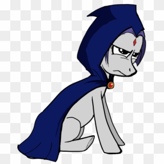 Marker, Ponified, Raven , Safe, Solo, Teen Titans - Cartoon, HD Png Download