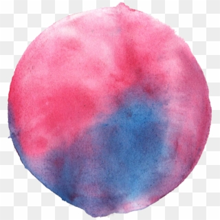 Free Download - Circle Watercolour No Background, HD Png Download