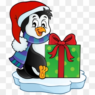 4308 X 5162 8 - Christmas Penguin Clipart Png, Transparent Png