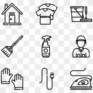 House Cleaning Pictograms - Theatre Icon Vector, HD Png Download