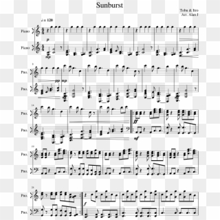 Tobu & Itro - Finding Paradise Time Is A Place Piano Sheet, HD Png Download
