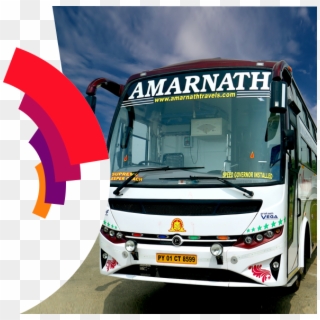 Amarnath Travels With Years Of Experience In The Travel - Tour Bus Service, HD Png Download