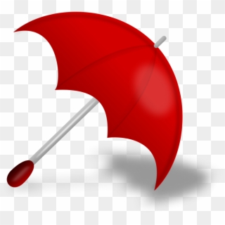 Red-umbrella - Red Clipart, HD Png Download