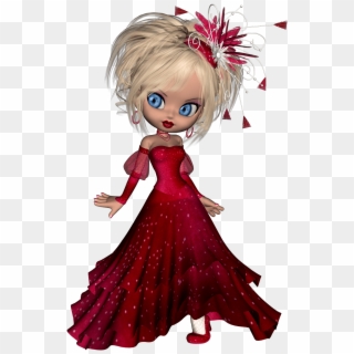 Fairy Doll Poser Tube Transparent Background - Psp Mijn Psp Cookies Fairy Poser Dolls Ball Gowns Png, Png Download