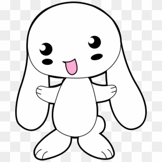 This Free Icons Png Design Of Cute Cartoon Bunny, Transparent Png