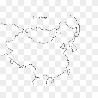 China Map Png - Map, Transparent Png