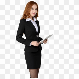 Business Suit For Women Png Free Download, Transparent Png