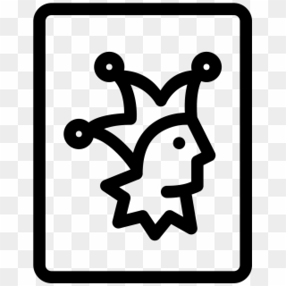 Png Royalty Free Download Icon Free Download Png And - Joker Icon Black And White, Transparent Png