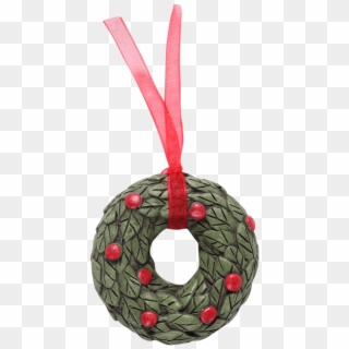 Wreath Ornament - Christmas Ornament, HD Png Download