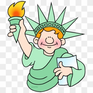 Statue Of Liberty Costume - New York Tourist Clipart, HD Png Download