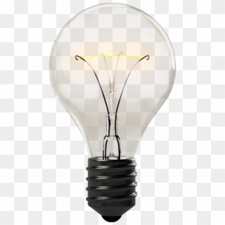 Picture Transparent Download Light Bulb Isolated Electricity - Real Light Bulb No Background, HD Png Download