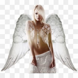 Angel - Realistic Angel Wings Png, Transparent Png
