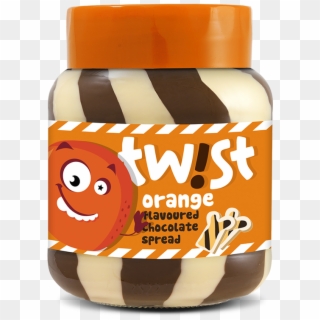 Twist Orange - Banana Chocolate Paste, HD Png Download
