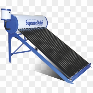 Solar Water Heater Png Photo - Supreme Solar 150 Ltr Price, Transparent Png