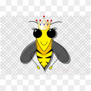 Download Queen Bee Png Clipart Queen Bee Clip Art Bee - Map Vector Icon No Background, Transparent Png