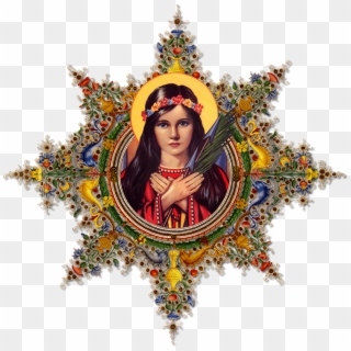 Mary, Mother Of Jesus Png Transparent Images - Saint Philomena Symbols, Png Download