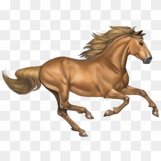 Darkgoldchampagne - Mustang Horse Png, Transparent Png