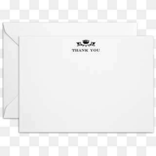 Thank You Card Black - Envelope, HD Png Download