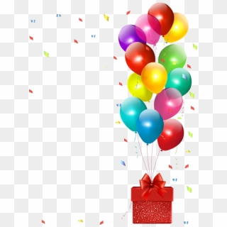 Happy Birthday Png - Balloons Birthday Party Png, Transparent Png