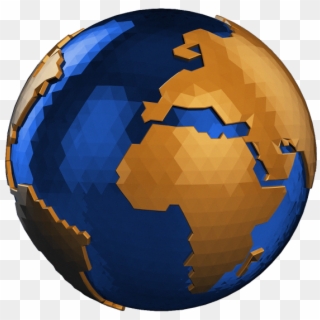590 X 573 6 - 3d Earth Globe Png, Transparent Png