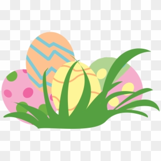 Easter Eggs In Grass Png, Transparent Png