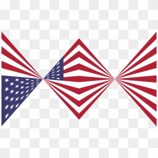 This Free Icons Png Design Of American Flag Twist, Transparent Png