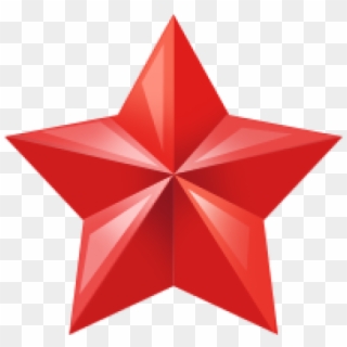 Star Png Free Download - Red Christmas Star Clipart, Transparent Png