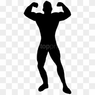Free Png Muscle Man Bodybuilder Silhouette Png Images - Muscle Male ...