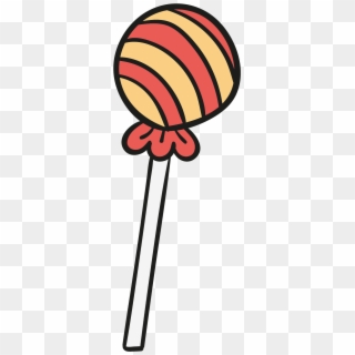 Lollipop Cartoon Candy Clip Art - Lollipop Cartoon Candy, HD Png Download