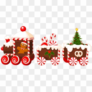 Soloveika Gingerbread Clip - Holiday Train Clip Art, HD Png Download