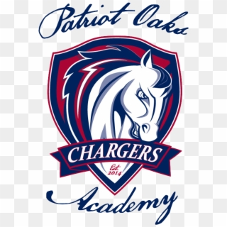 Charger-logo - Patriot Oaks Academy Logo, HD Png Download