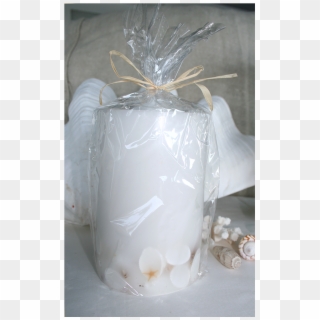 Lantern Candle With Seashells White - Baby Shower, HD Png Download
