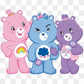 Care Bear Png Free Download - Share Bear And Grumpy Bear, Transparent Png