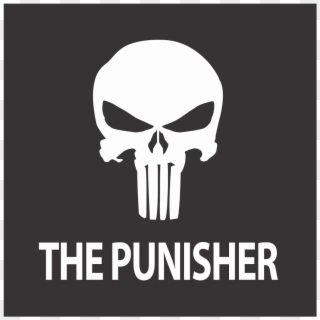 The Punisher Logo Vector - Punisher Logo, HD Png Download