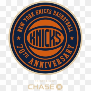New York Knicks Logo Png - New York Knicks Round Logo, Transparent Png